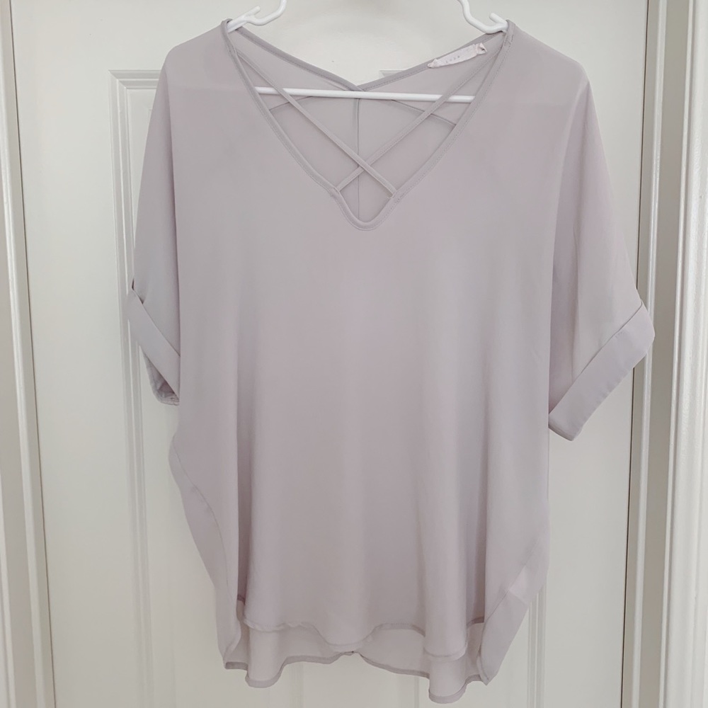 Lavender LUSH Blouse